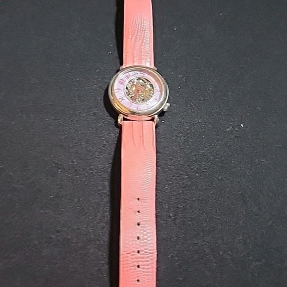 Pink Stuhrling Lady Wall Street Automatic 35mm Women's Watch Model ST-90089 - Picture 2 of 16